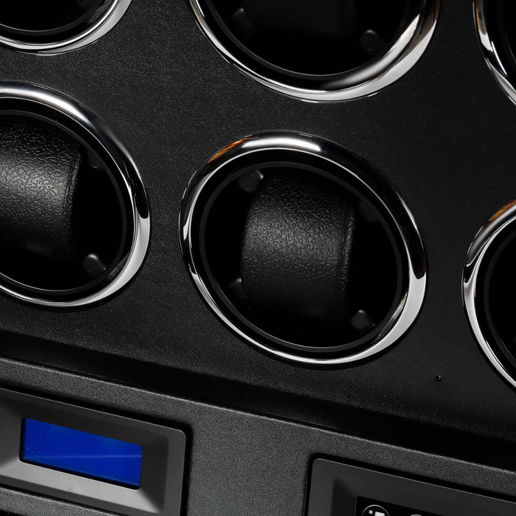 Zivanche LT-2806CB-FP Control Watch Winder Cabinet Style for 6 Watches