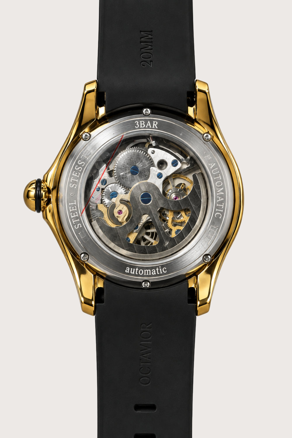 The Gilded Emperor Skeleton Automatic Watch