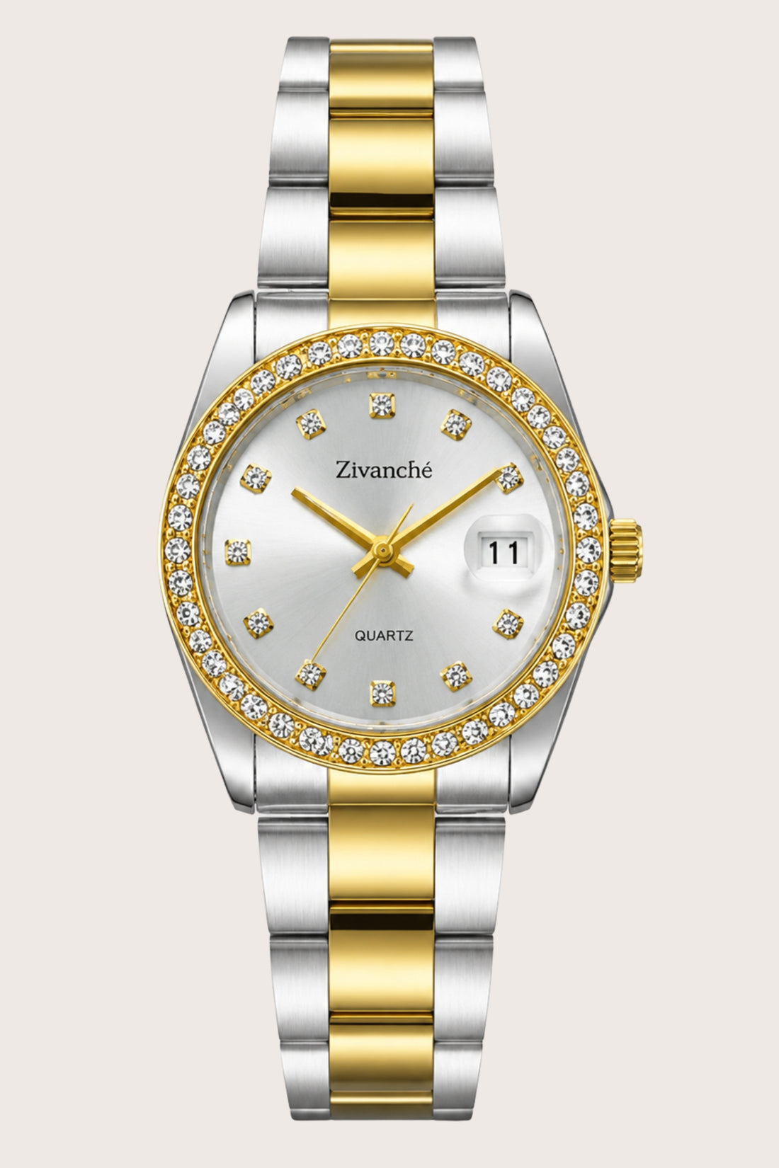 Stellar Grace Pearl Golden Silver Quartz Edition Watch (44580763)