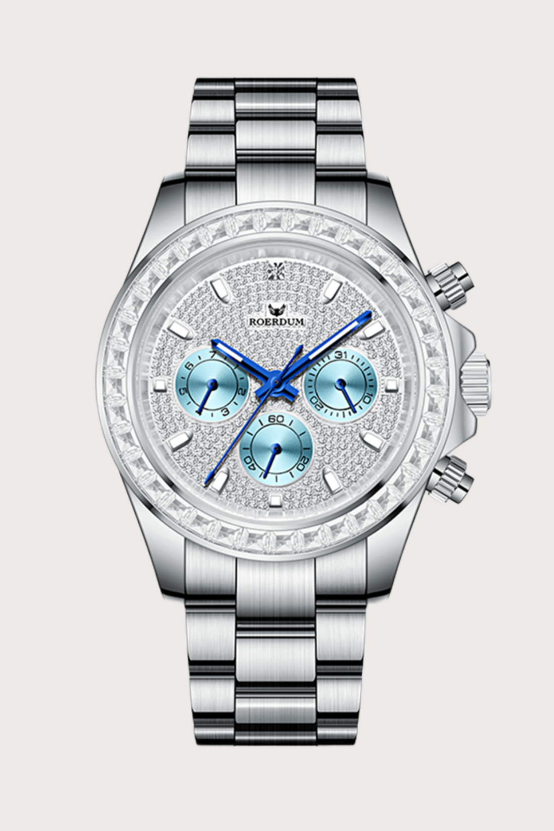Ice Daytona I Silver Fully Automatic Watch| A Roerdum Edition - (41070734)