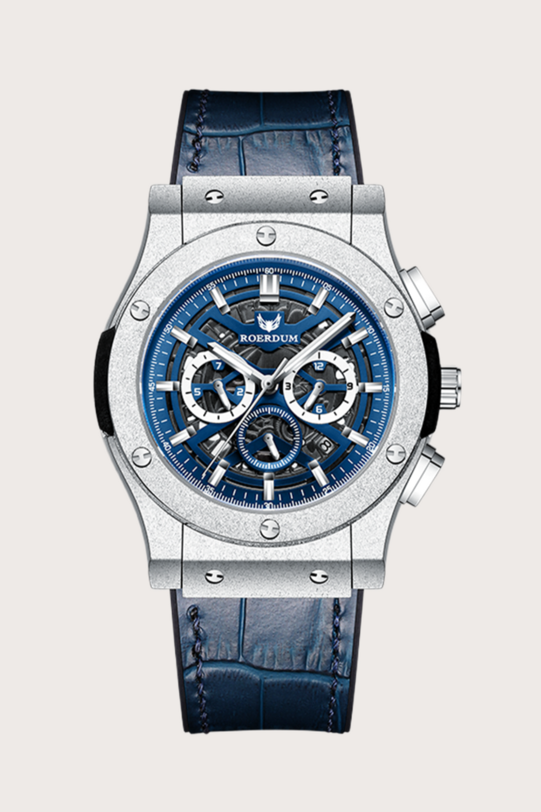 Frost Golden Warrior| Dark Blue Fully Automatic Watch| A Roerdum Edition