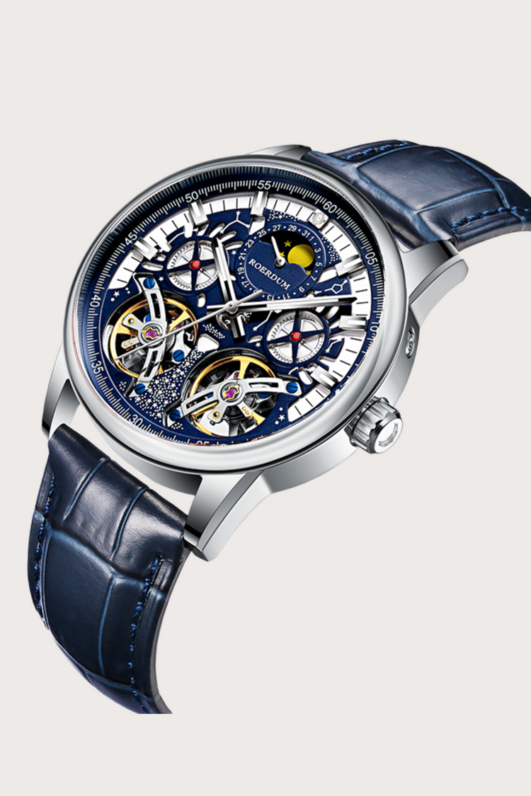 The Big Dipper-Dual Mass Flywheel| Dark Blue Fully Automatic Watch | A  Roerdum Edition