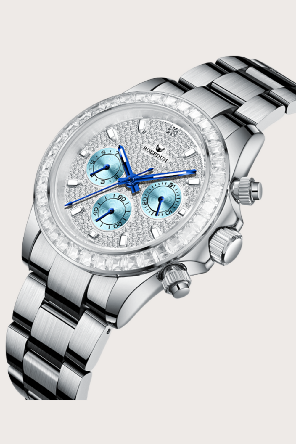 Ice Daytona I Silver Fully Automatic Watch| A Roerdum Edition - (41070734)