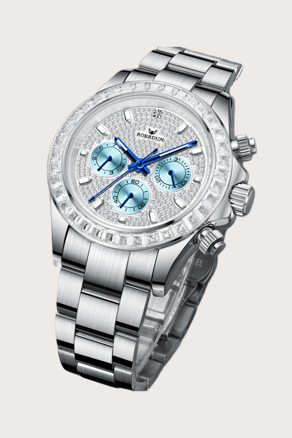 Ice Daytona I Silver Fully Automatic Watch| A Roerdum Edition - (41070734)