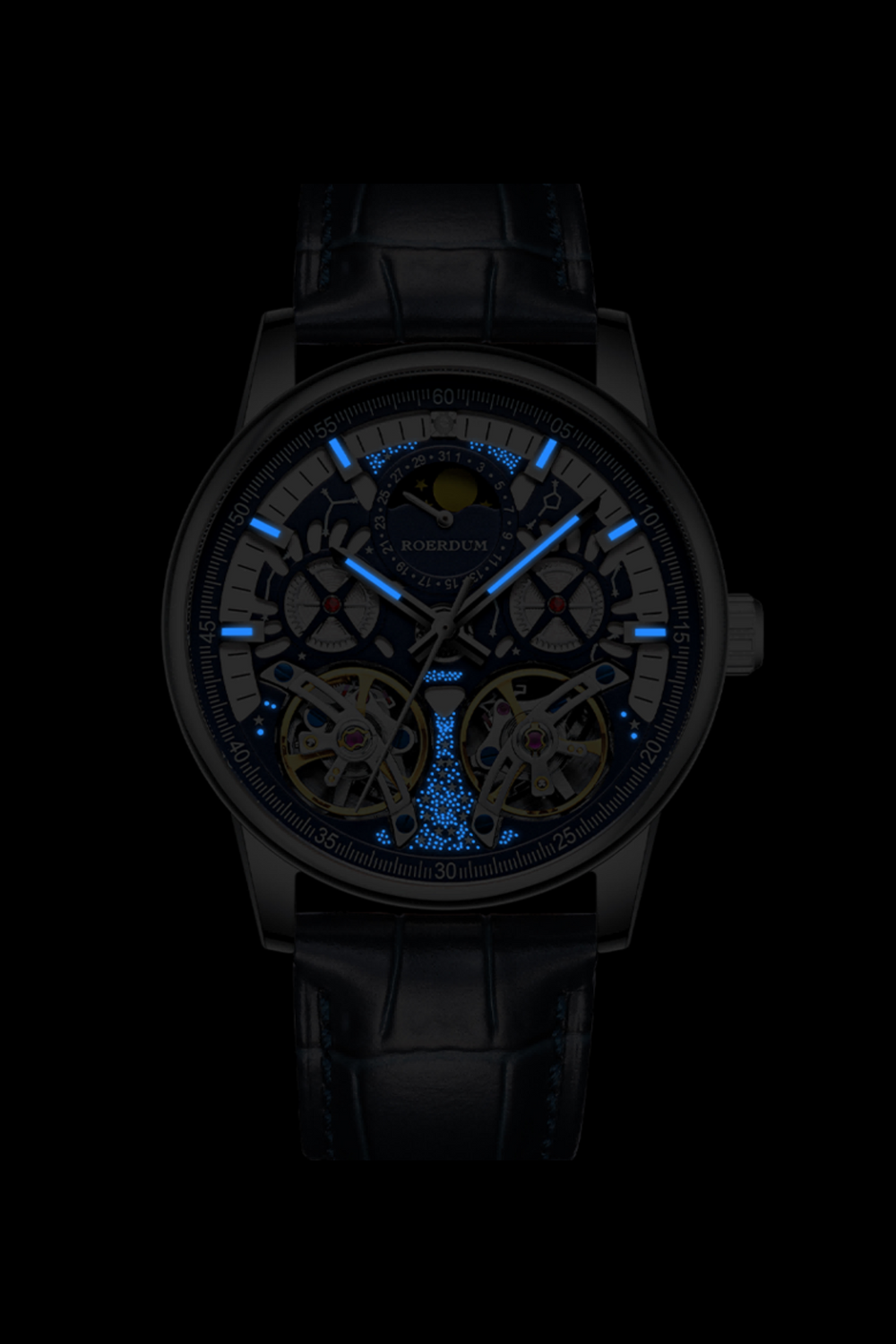 The Big Dipper-Dual Mass Flywheel| Dark Blue Fully Automatic Watch | A  Roerdum Edition
