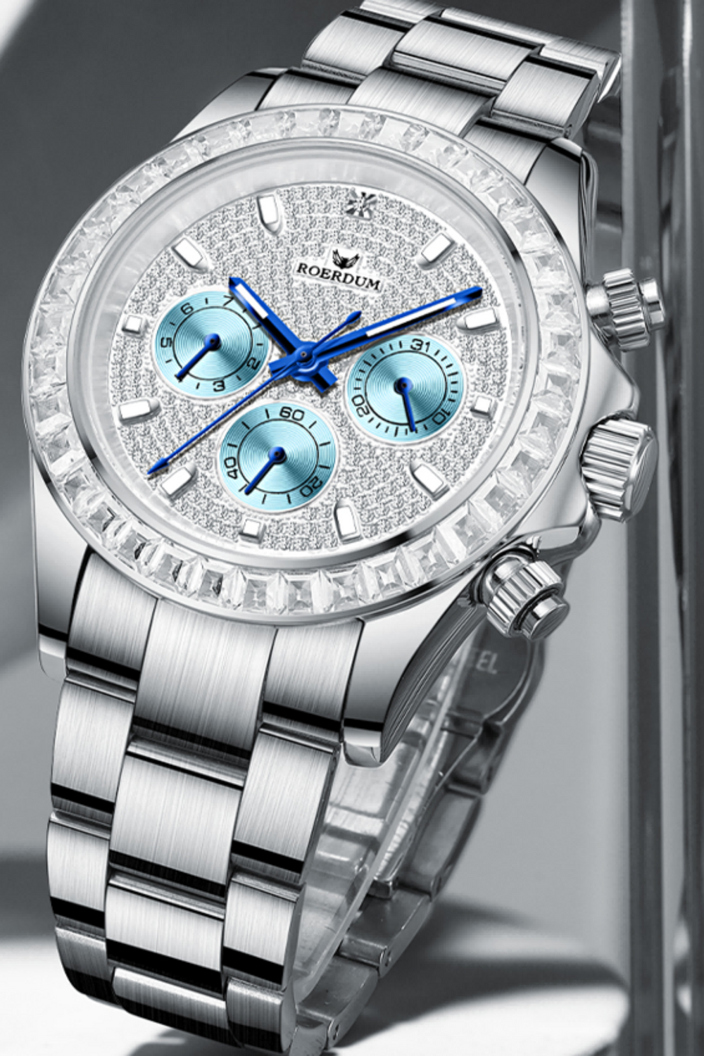 Ice Daytona I Silver Fully Automatic Watch| A Roerdum Edition - (41070734)