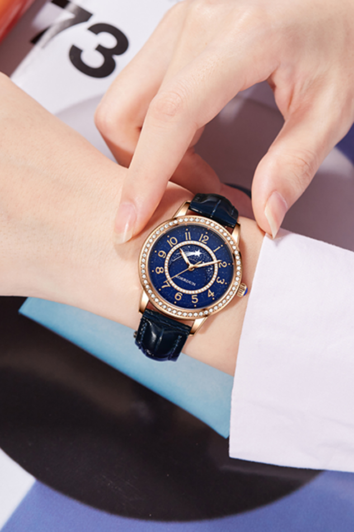Meteor Shower| Dark Blue  Fully Automatic Watch | A Roerdum Edition