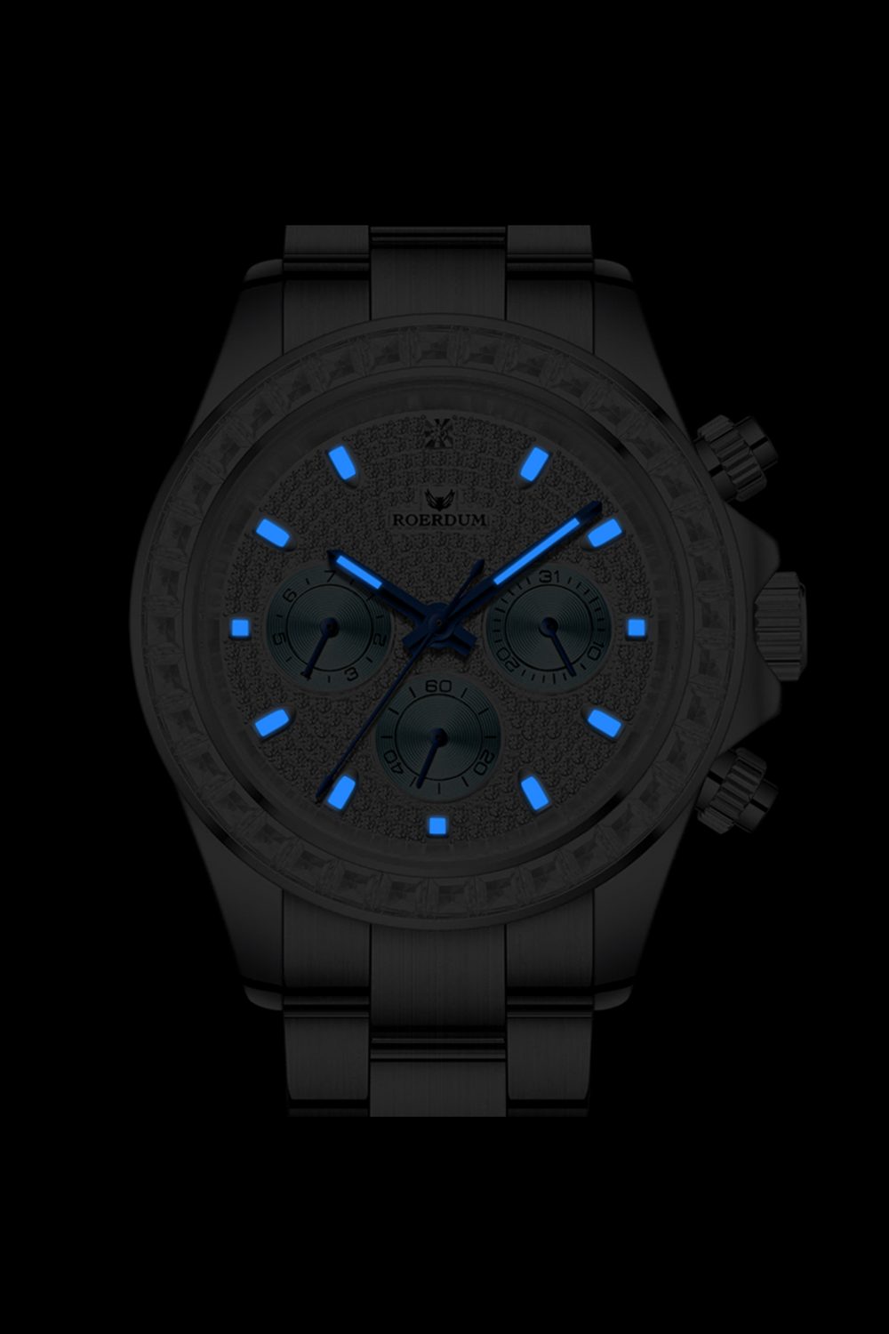 Ice Daytona I Silver Fully Automatic Watch| A Roerdum Edition - (41070734)