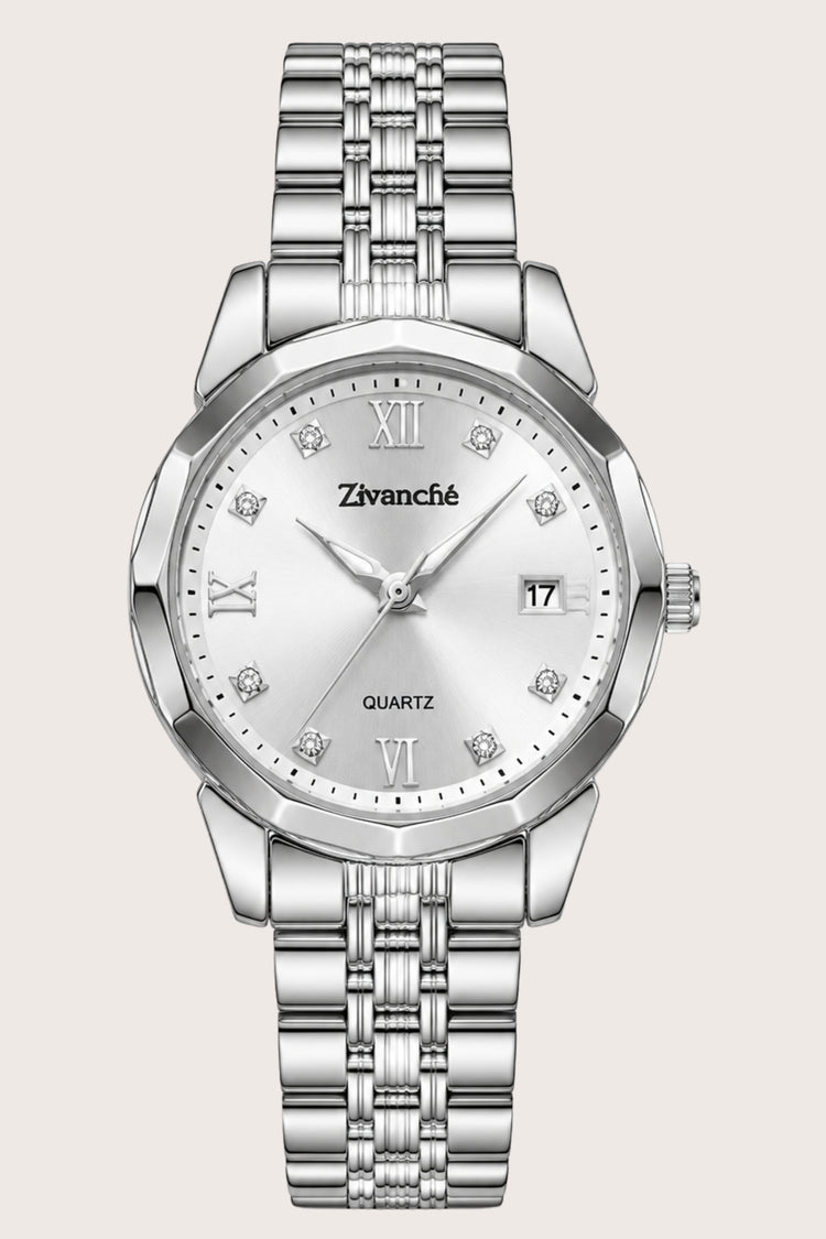Stellar Grace Silver Pearl Quartz Edition Watch