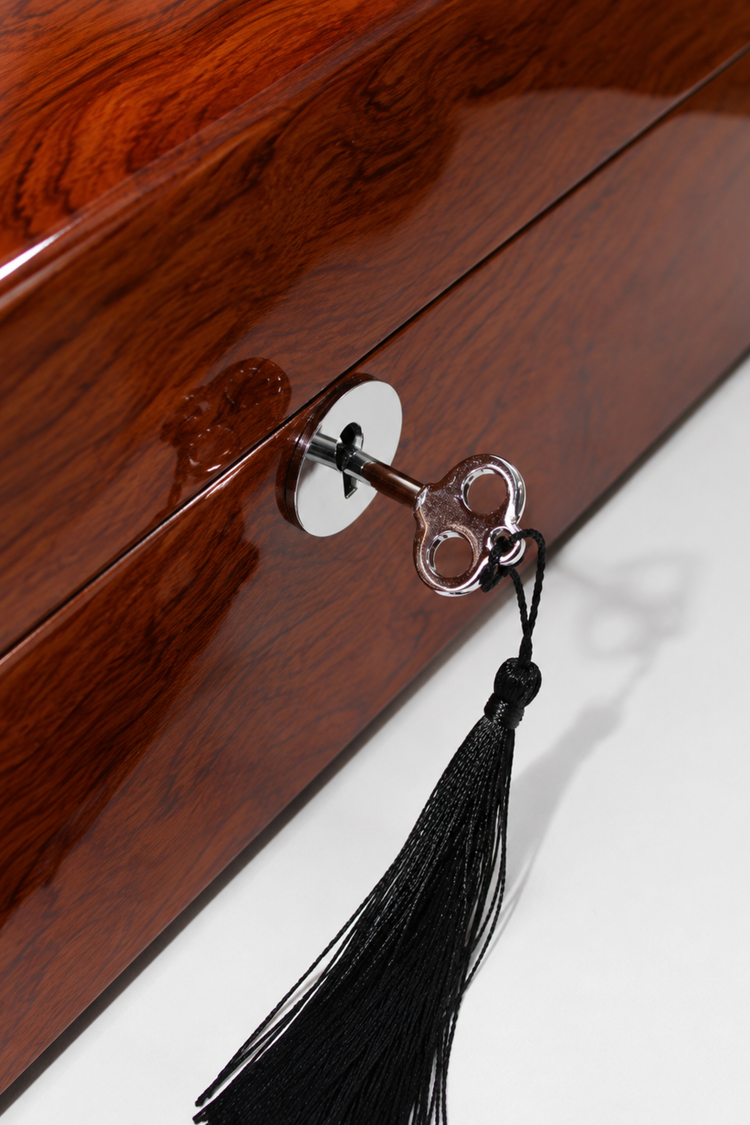Walnut Triple Horology Masterpiece Watch Winder