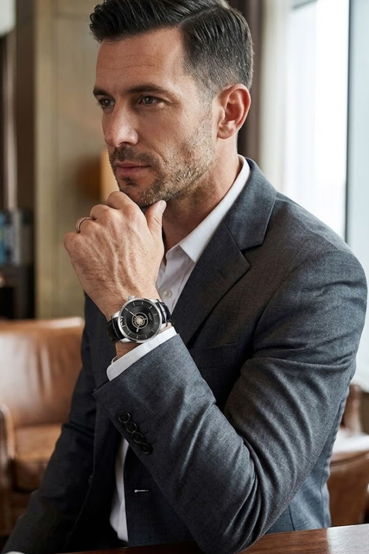 Wandering Hour One‑Hand Dial Mechanical Watch