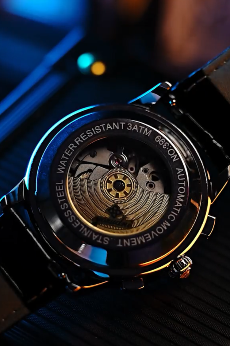 Yozudni Royale Chronograph Diamond Bezel Watch