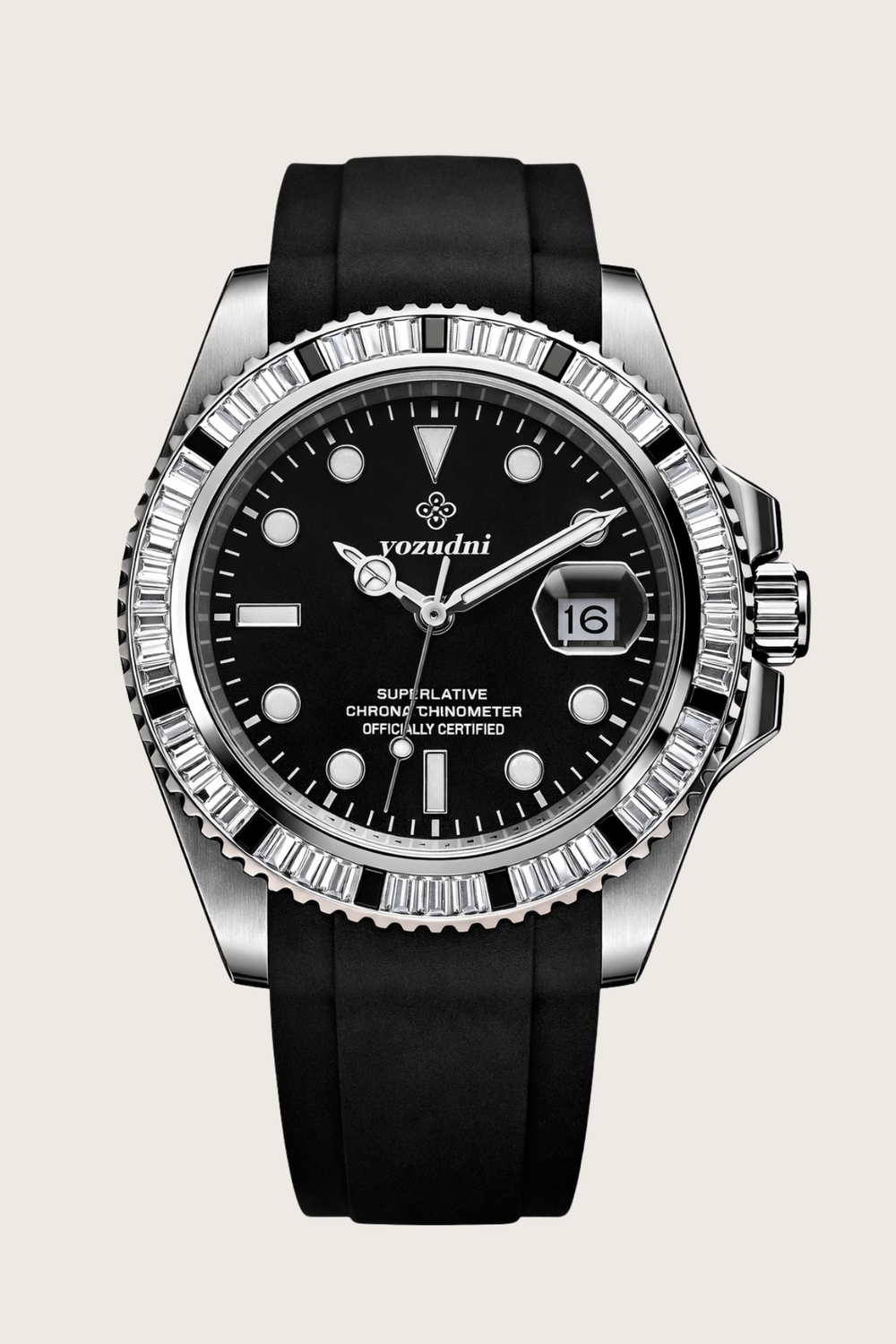 Yozudni Submariner Diamond Bezel Sport Watch