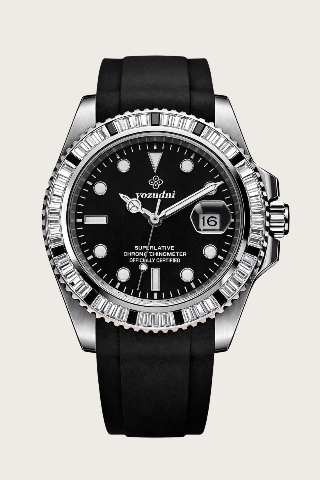 Yozudni Submariner Diamond Bezel Sport Watch