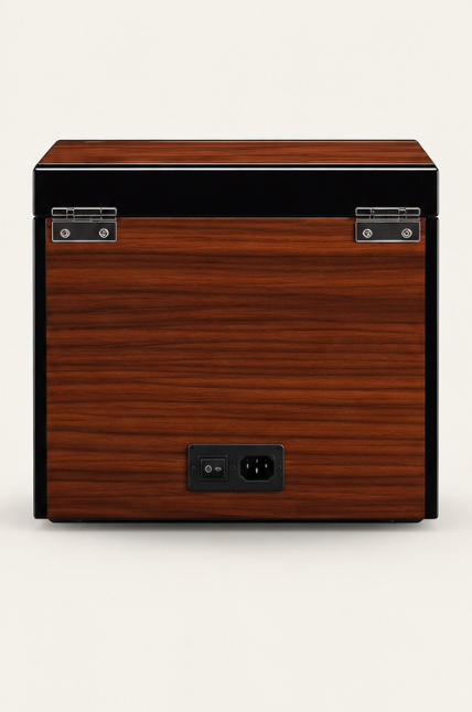 ZIVANCHE Luxury Wooden Watch Winder With LCD Touch Screen - 2 Epitopes