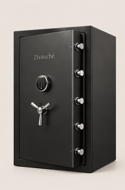Zivanche  Automatic Watch winder Anti theft watch box Fingerprint unlock - 8 watches