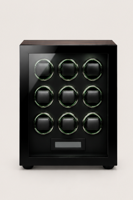 Zivanche LT-2609BHB-FP Watch Winder with Fingerprint Lock Register