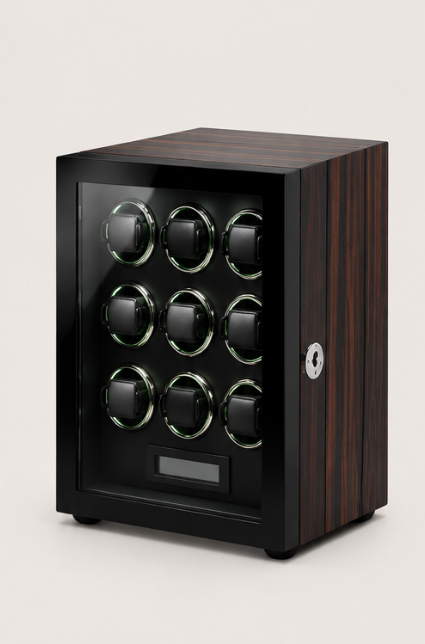 Zivanche LT-2609BHB-FP Watch Winder with Fingerprint Lock Register