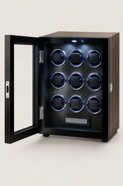 Zivanche LT-2609BMA-FP Watch Winder with Fingerprint Lock Register