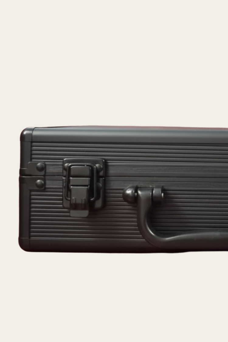 Zivanche Obsidian Vault Luxury -15 Slot Storage Case