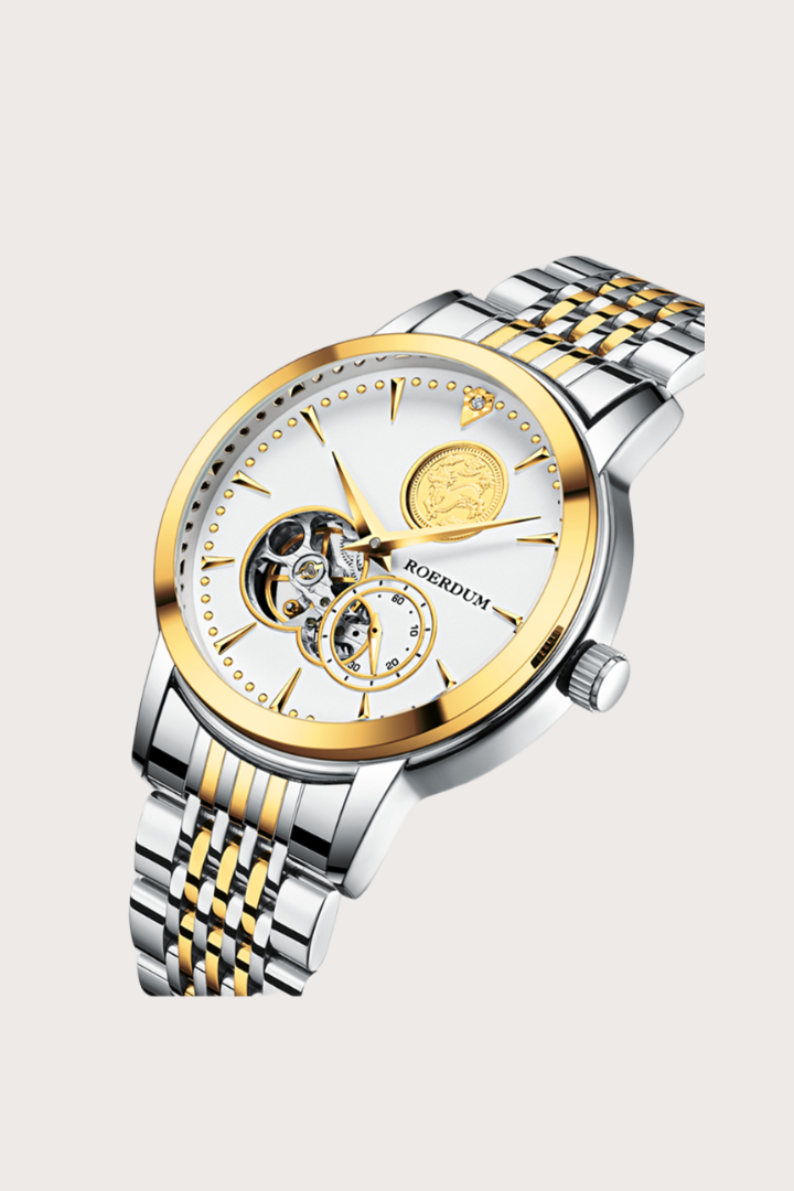 Kirin | Silver Golden Fully Automatic Watch | A Roerdum Edition
