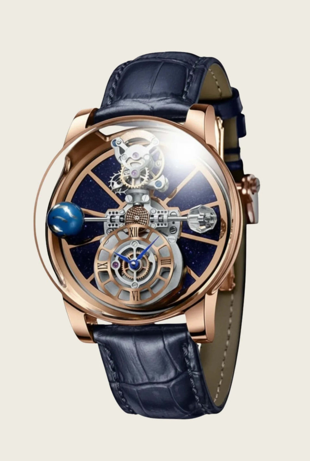 Astral Blue Timepiece Orbit Watch - (41018896)
