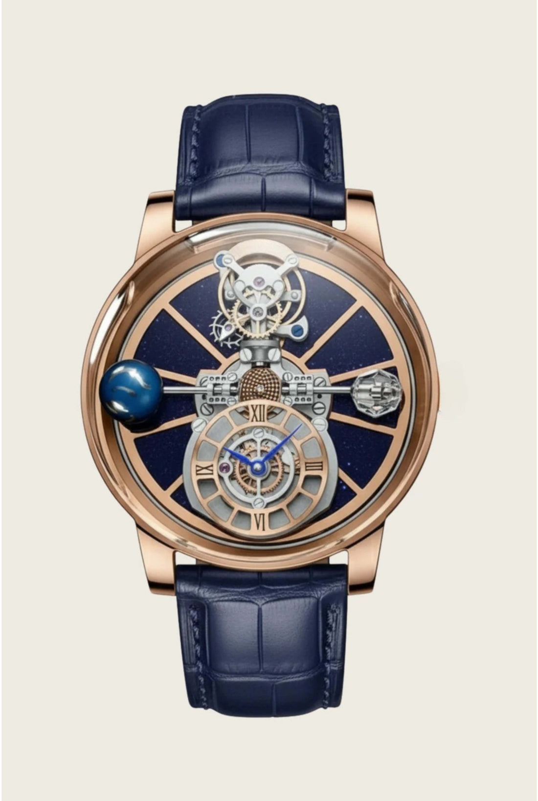 Astral Blue Timepiece Orbit Watch - (41018896)