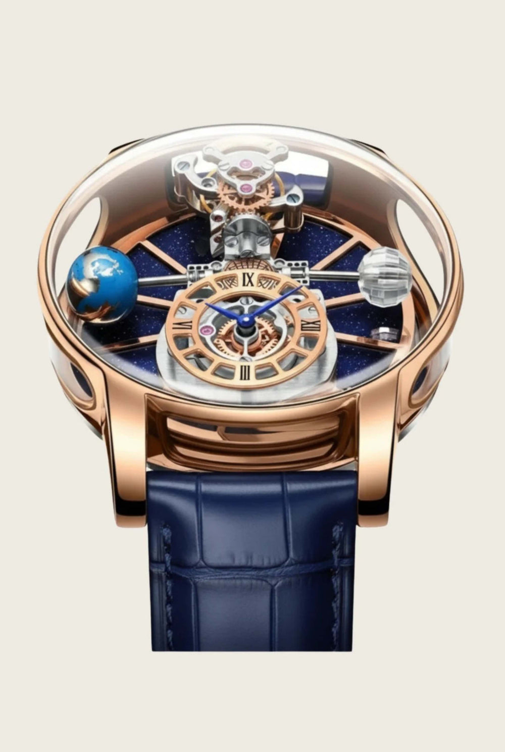 Astral Blue Timepiece Orbit Watch - (41018896)