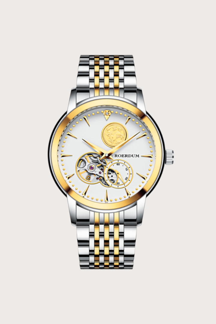Kirin | Silver Golden Fully Automatic Watch | A Roerdum Edition