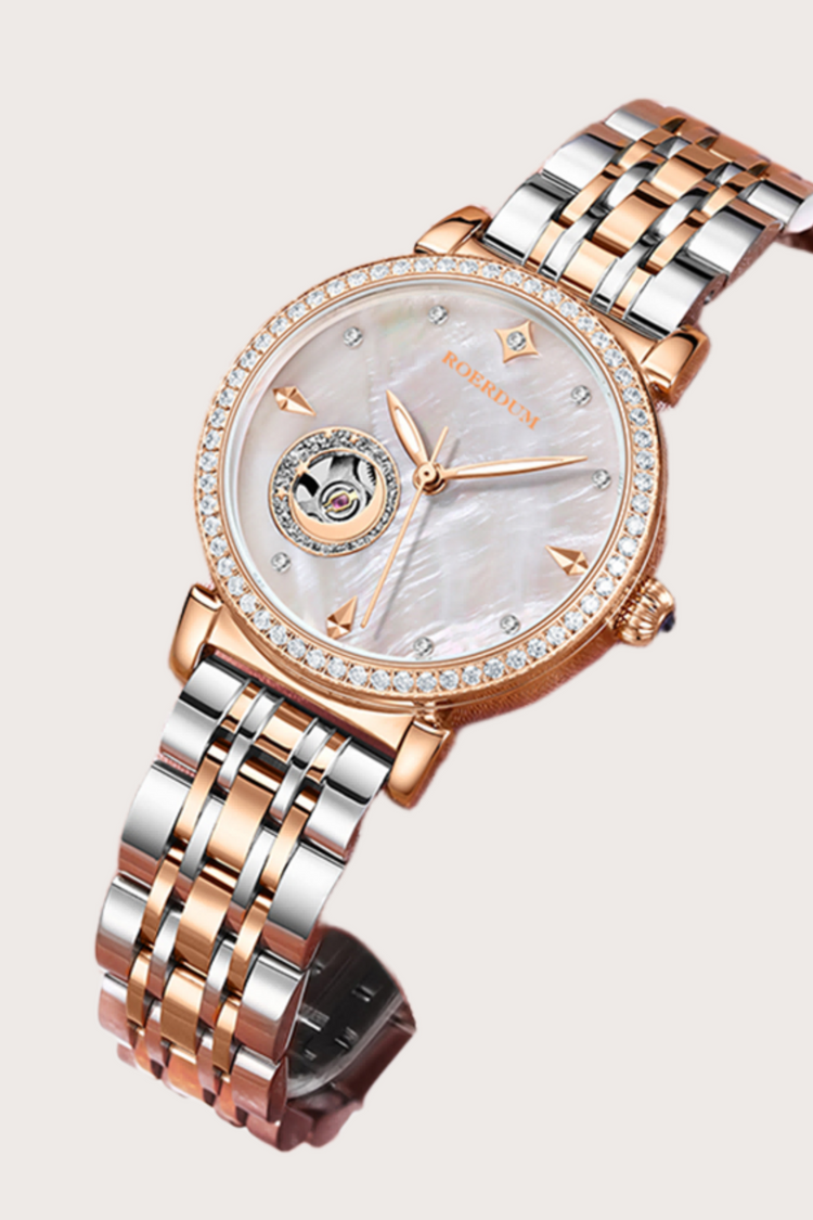 Royal Lunar Phase Rose Gold - Roerdum Edition Fully Automatic Watch - (42637482)