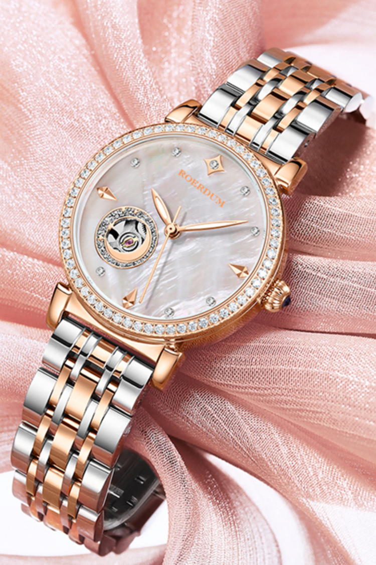 Royal Lunar Phase Rose Gold - Roerdum Edition Fully Automatic Watch - (42637482)
