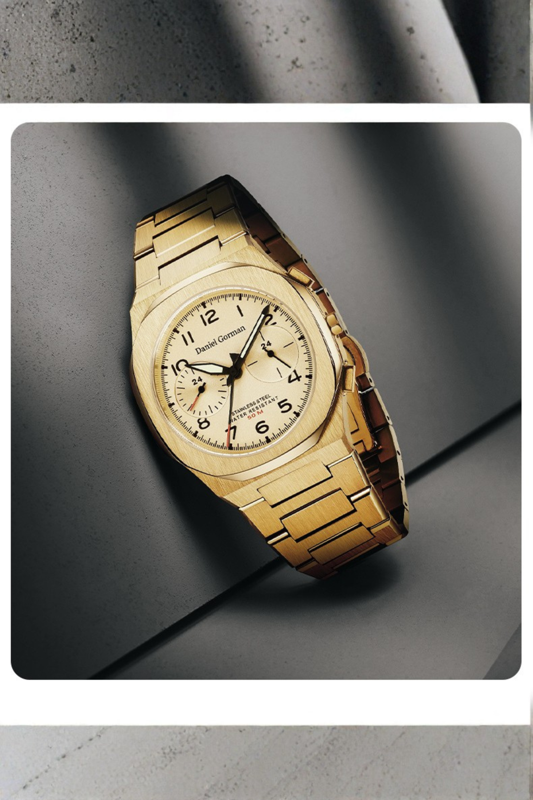 Zivanche Golden DG0915.YY | Daniel Gorman Edition Watch