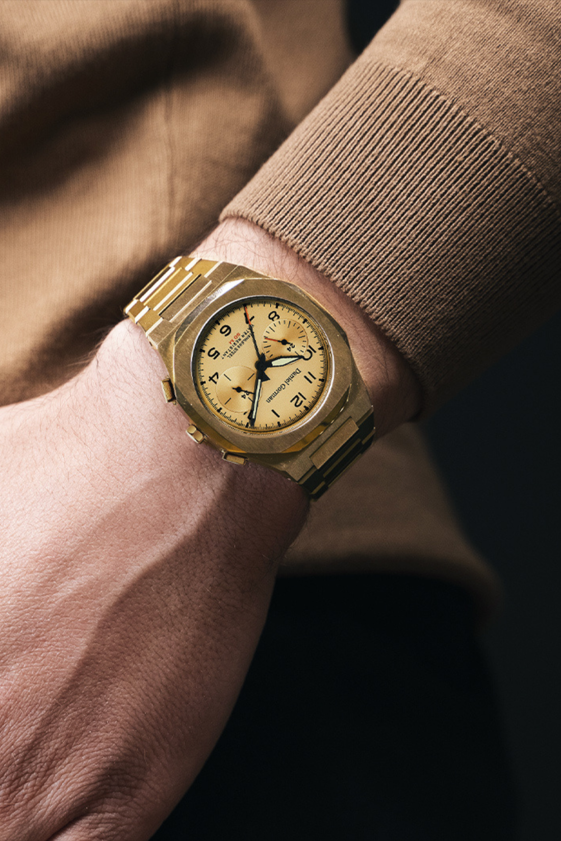 Zivanche Golden DG0915.YY | Daniel Gorman Edition Watch
