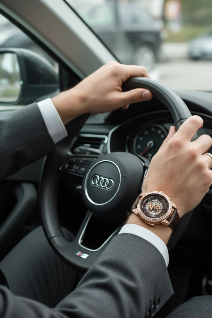 Draconis | Golden Brown Dragon Automatic Watch | A Mclaro Edition Watch (42637485)
