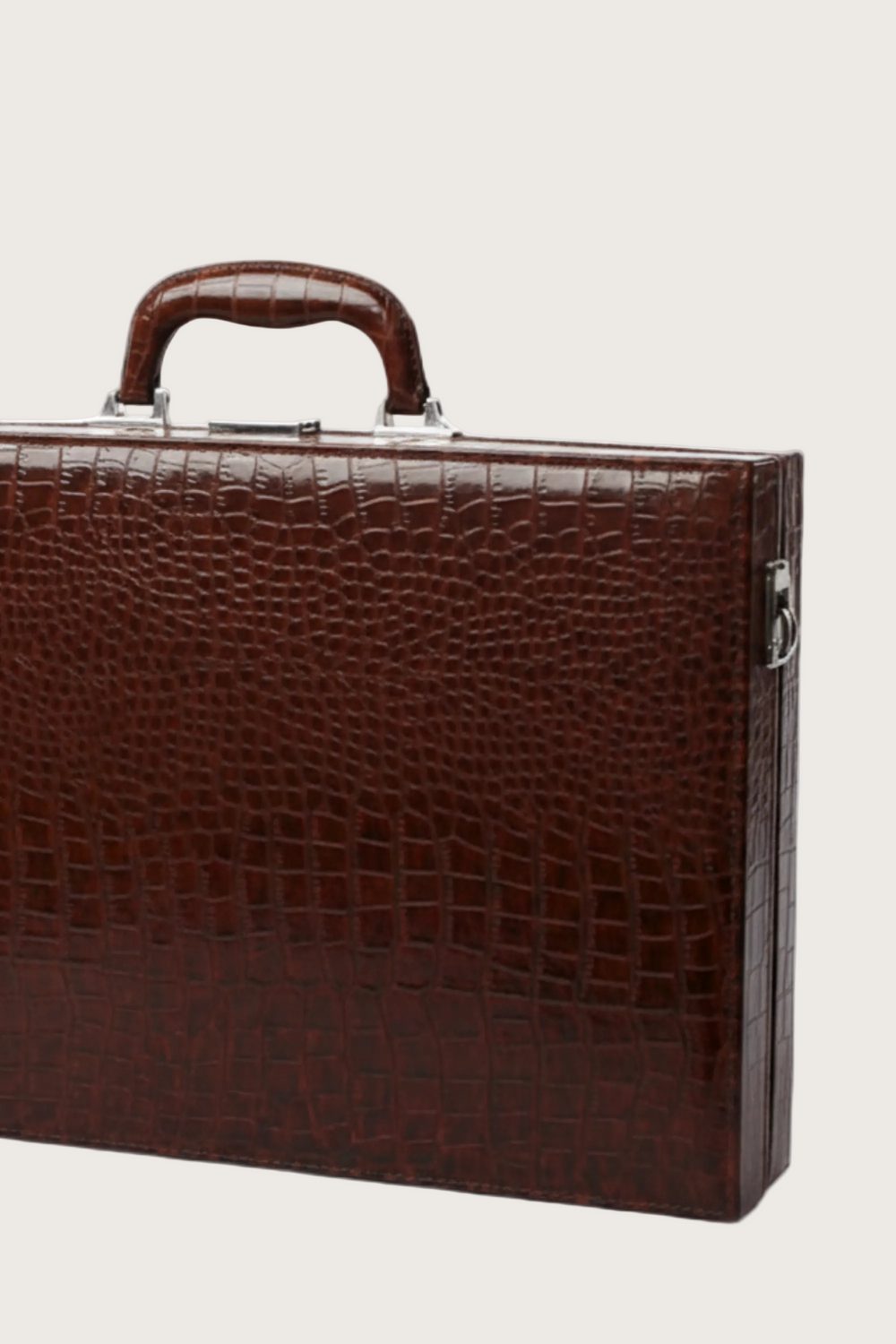 Luxury Crocodile-Pattern Leather Watch Case - 24 PCS WATCH SUITCASE