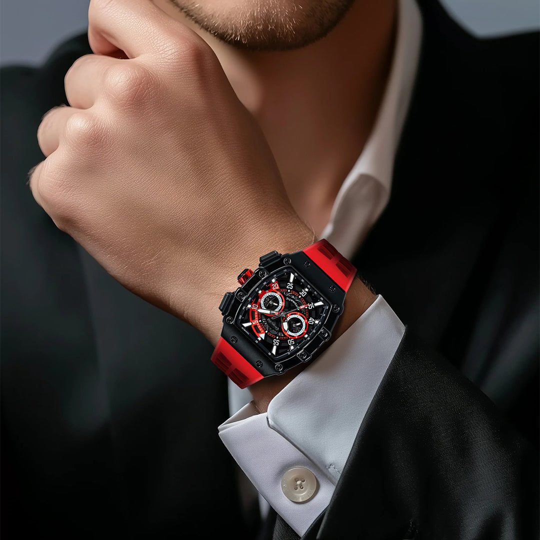 Red Storm Automatic Watch