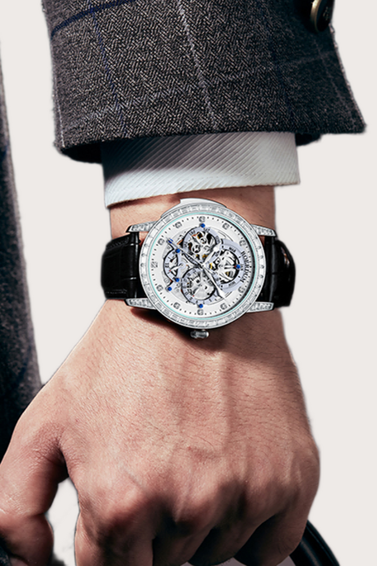 Endless Space Silver - Roerdum Edition Fully Automatic Watch