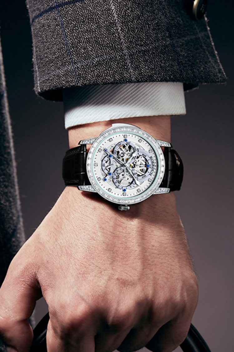 Endless Space Silver - Roerdum Edition Fully Automatic Watch