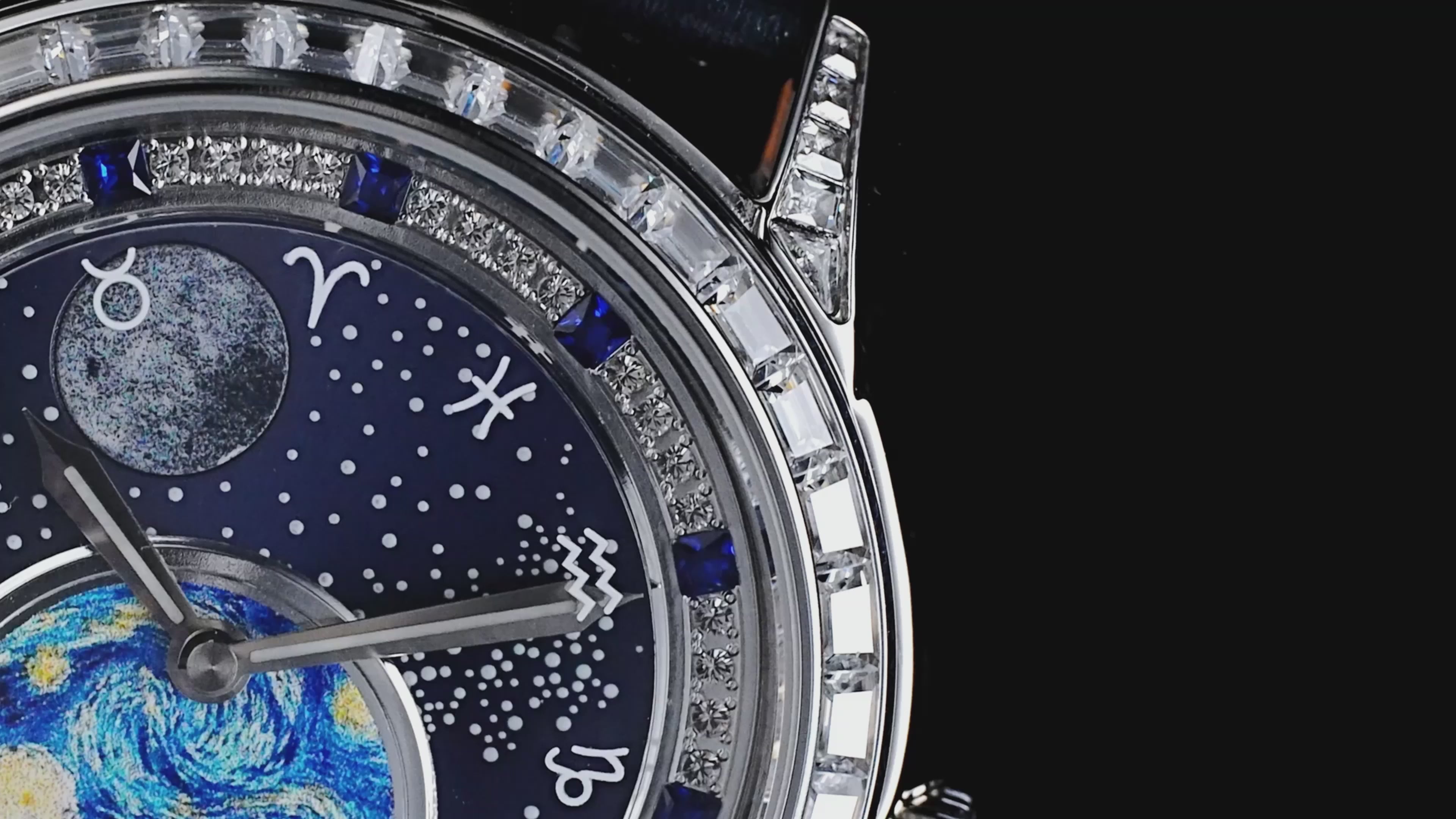 Zodiac Universe | Blue Silver Automatic Watch (ZIVROZOUNIBLU0127