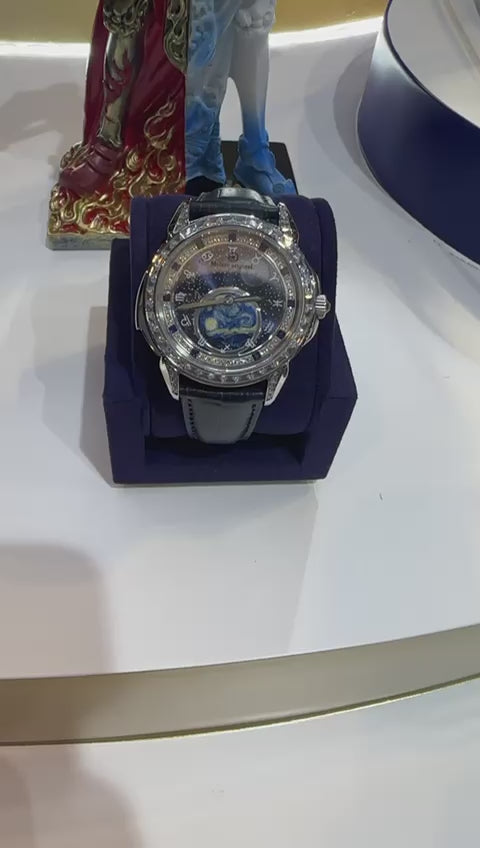Zodiac Universe | Blue Silver Automatic Watch (ZIVROZOUNIBLU0127