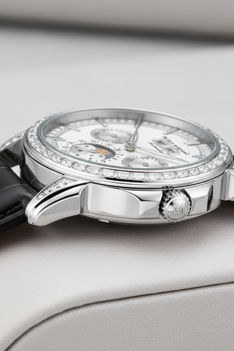 Astronaut Orbital Precision | White Dial Fully Automatic Watch Infinite Universe Series |A Mclaro Edition Watch (ZIVROAOPWHT0116)