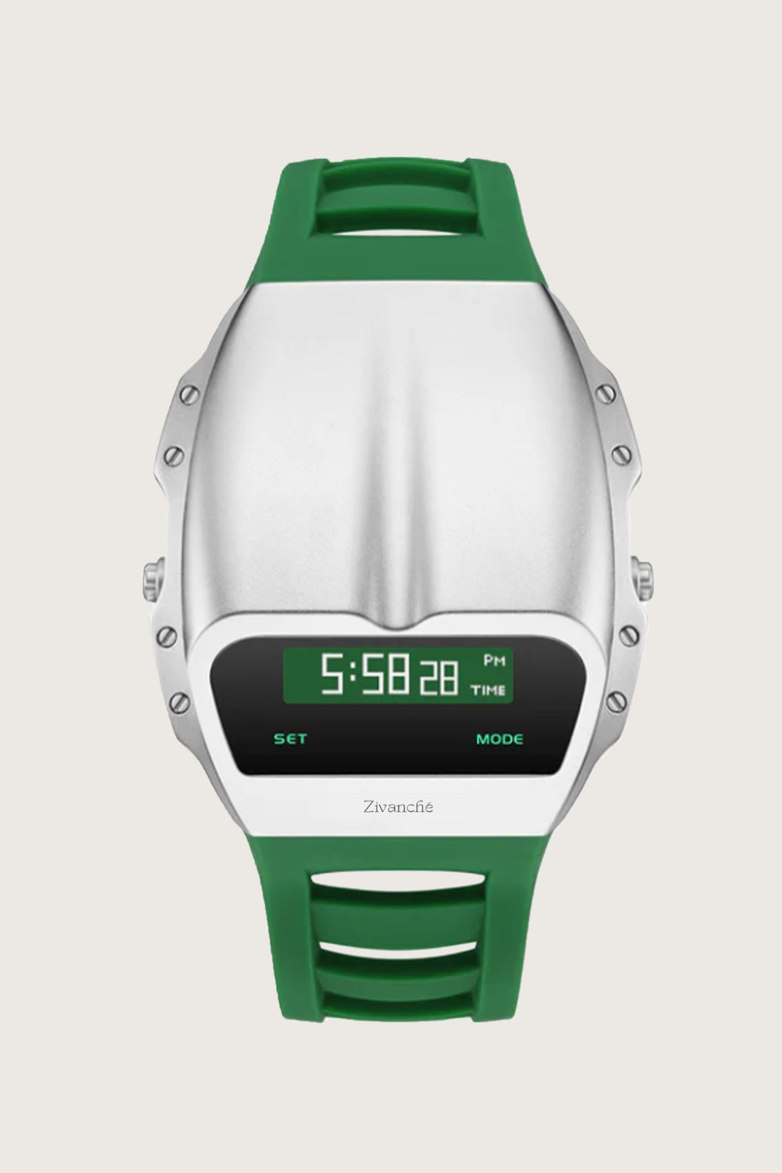Old Retro | Green Digital Watch