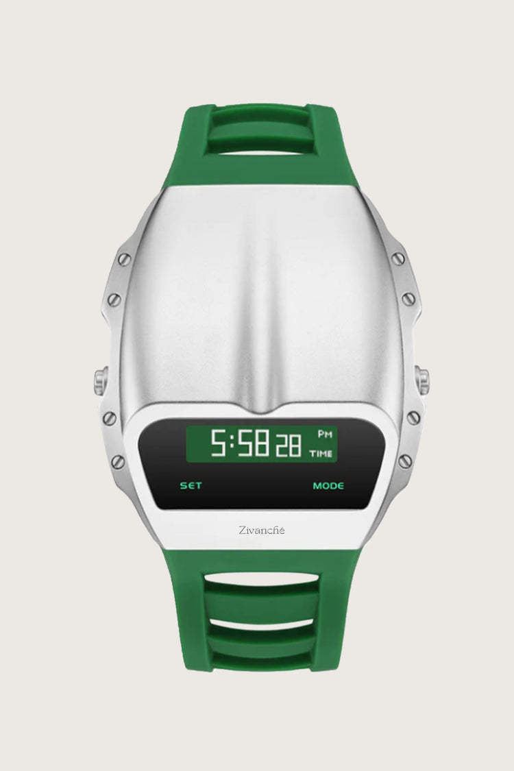 Old Retro | Green Digital Watch