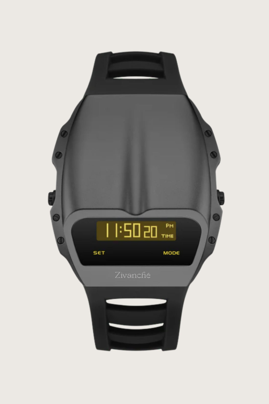 Old Retro | Dark Grey Digital Watch